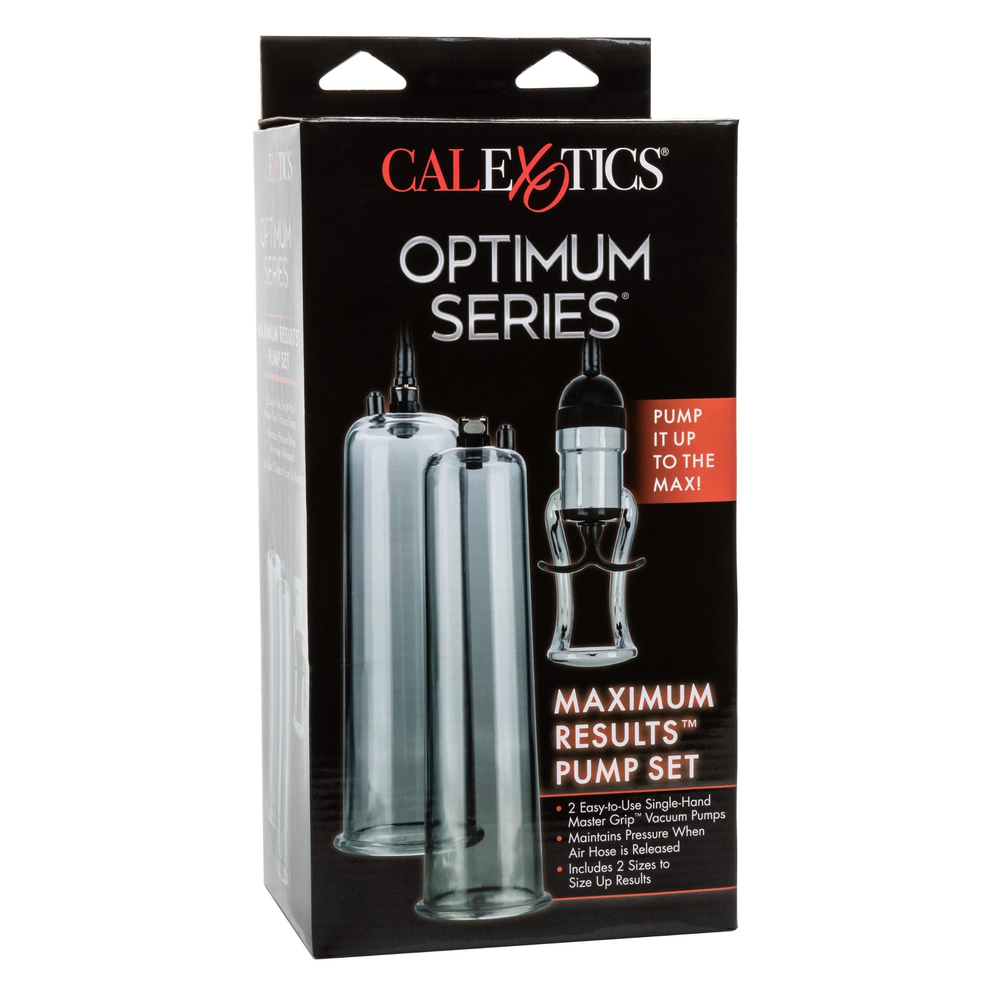 Optimum Series Maximum Results Pump Set | 716770094520 | Available at EroticWarehouse.com