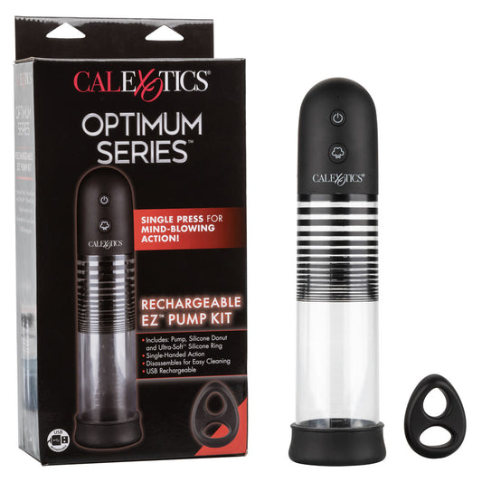 Optimum Series Rechargeable Ez Pump Kit | 716770093295 | Available at EroticWarehouse.com