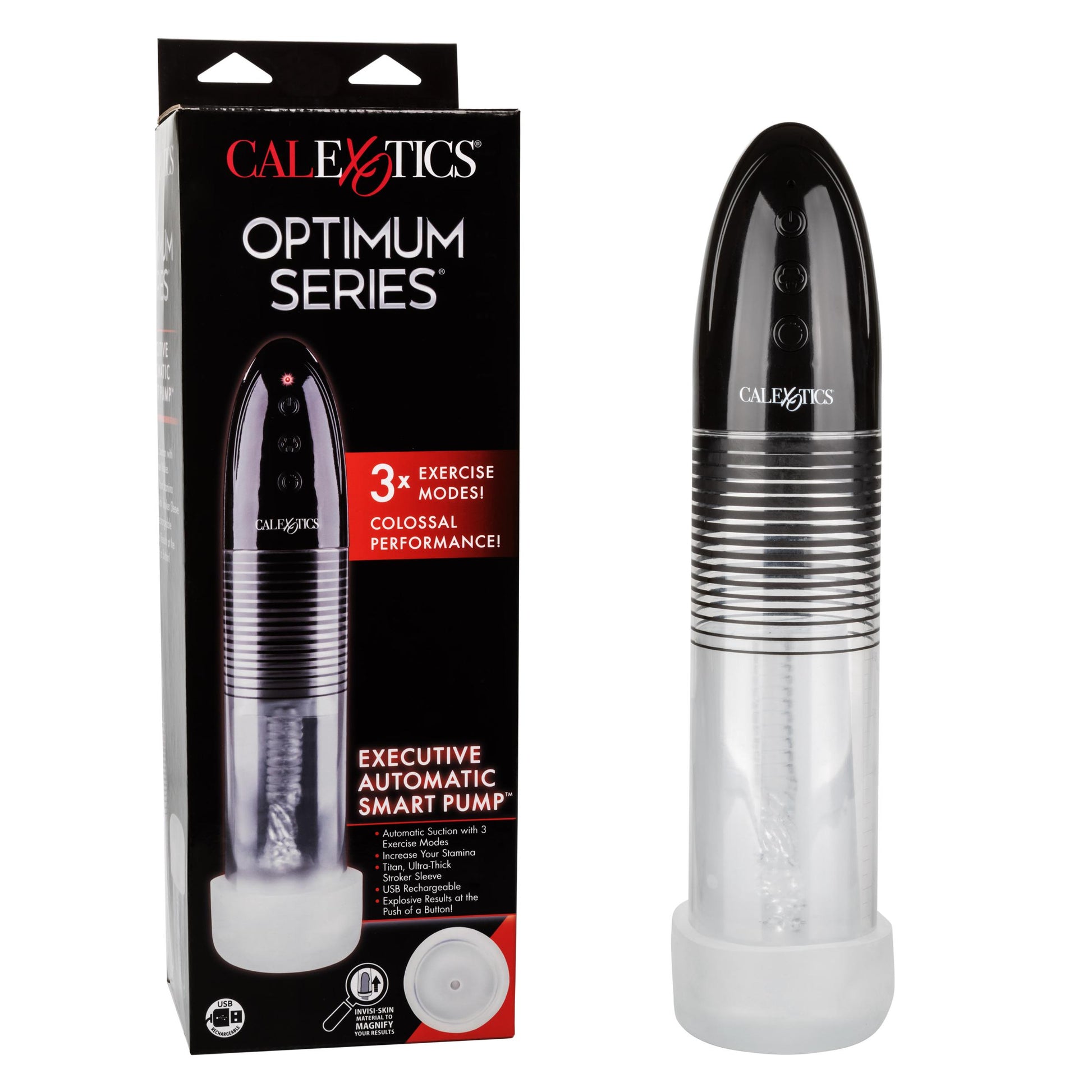 Optimum Series Executive Automatic Smart Pump | 716770094513 | Available at EroticWarehouse.com