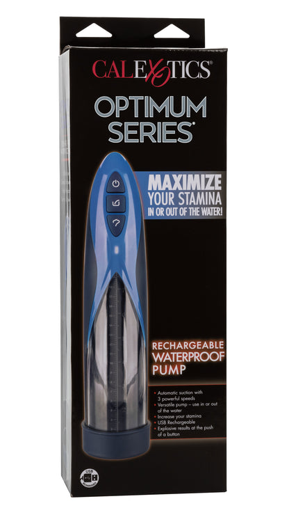 Optimum Series Rechargeable Waterproof Pump | 716770101501 | Available at EroticWarehouse.com