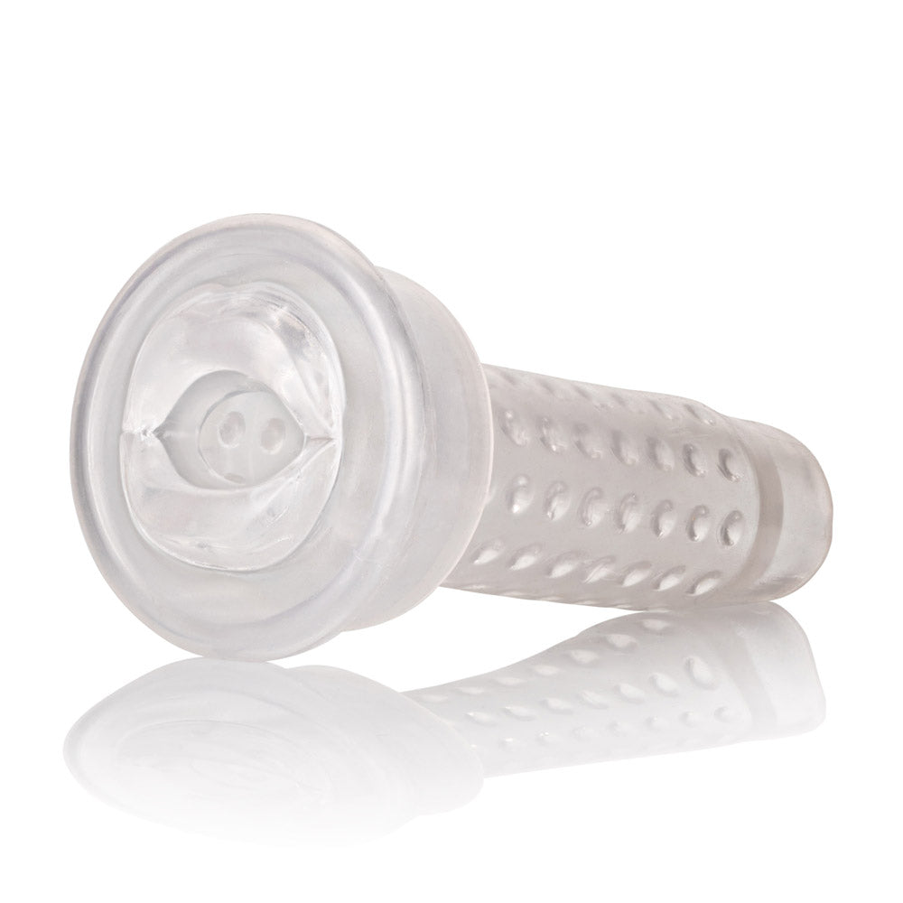 Optimum Series Stroker Pump Sleeve Mouth | 716770090362 | Available at EroticWarehouse.com