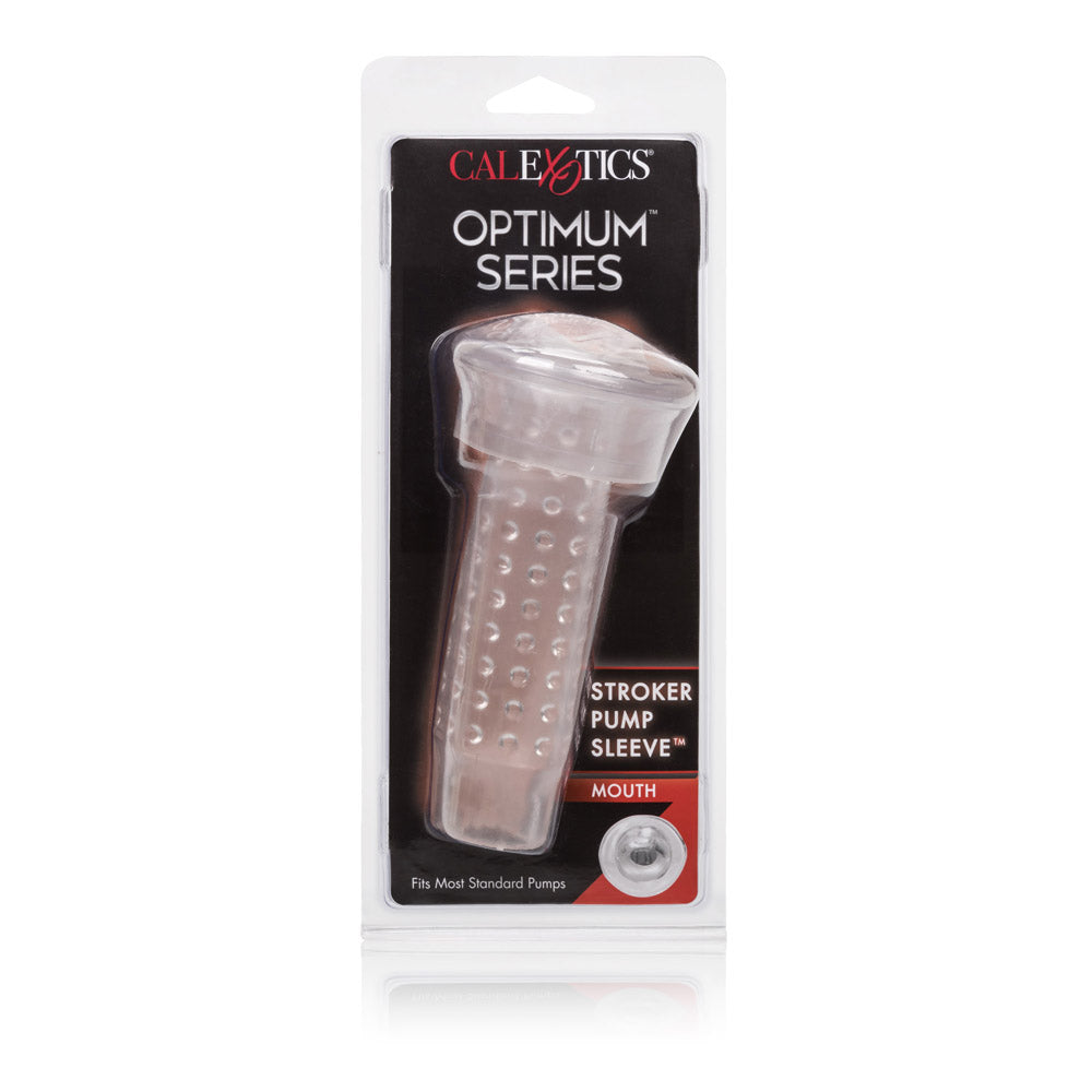 Optimum Series Stroker Pump Sleeve Mouth | 716770090362 | Available at EroticWarehouse.com