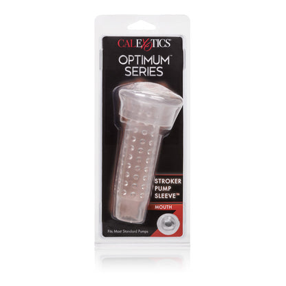 Optimum Series Stroker Pump Sleeve Mouth | 716770090362 | Available at EroticWarehouse.com
