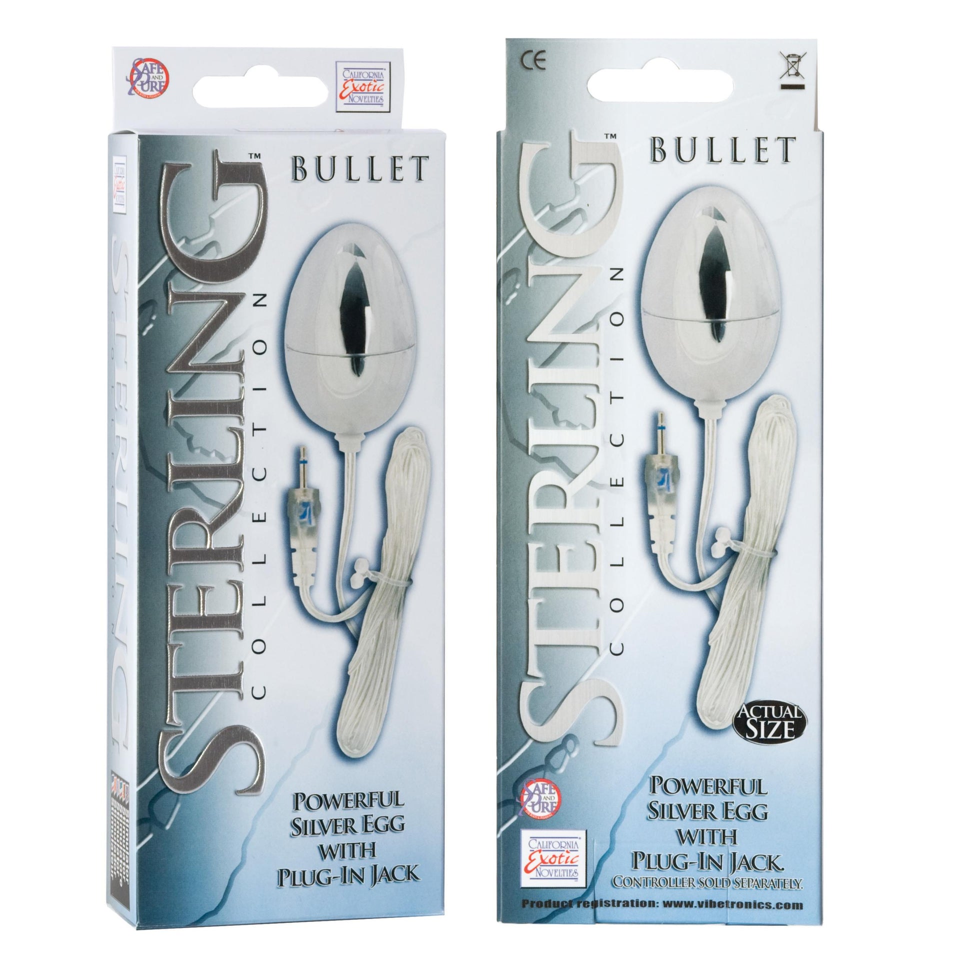 Sterling Collection Silver Egg | 716770054050 | Available at EroticWarehouse.com