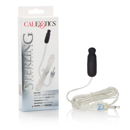 Sterling Collection Micro Velvet-Cote Bullet | 716770054135 | Available at EroticWarehouse.com