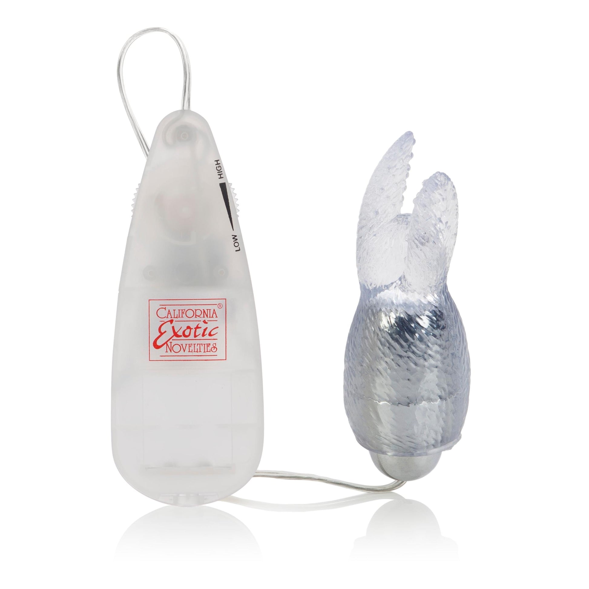 Pocket Exotics Snow Bunny Bullet - Clear | 716770085009 | Available at EroticWarehouse.com