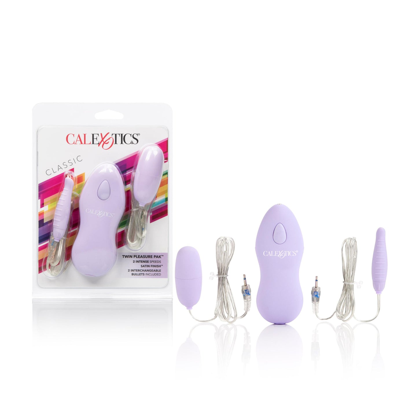 Twin Pleasure Pak - Purple | 716770050106 | Available at EroticWarehouse.com