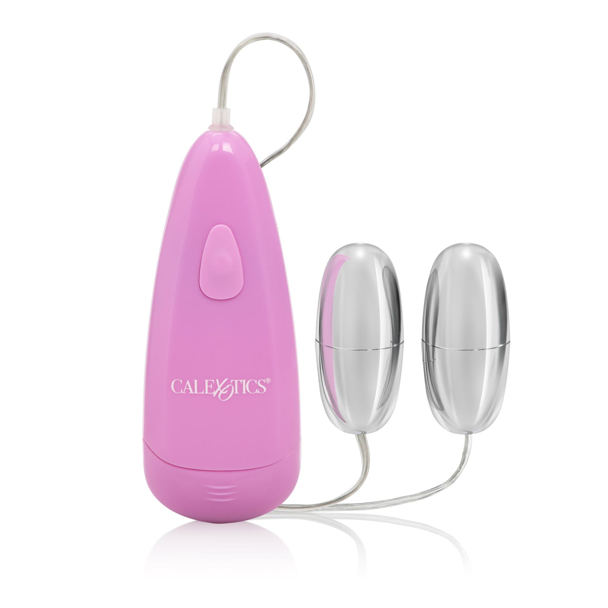 Pocket Exotics Waterproof Double Silver Bullets - Pink | 716770087737 | Available at EroticWarehouse.com