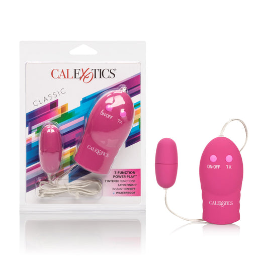 7-Function Power Play Bullet - Pink | 716770062888 | Available at EroticWarehouse.com