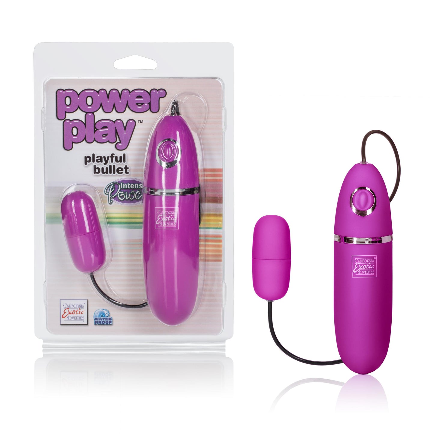 Power Play Playful Bullet - Purple | 716770081124 | Available at EroticWarehouse.com