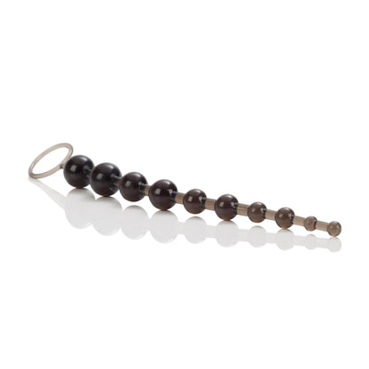 X-10 Beads - Black | 716770017932 | Available at EroticWarehouse.com