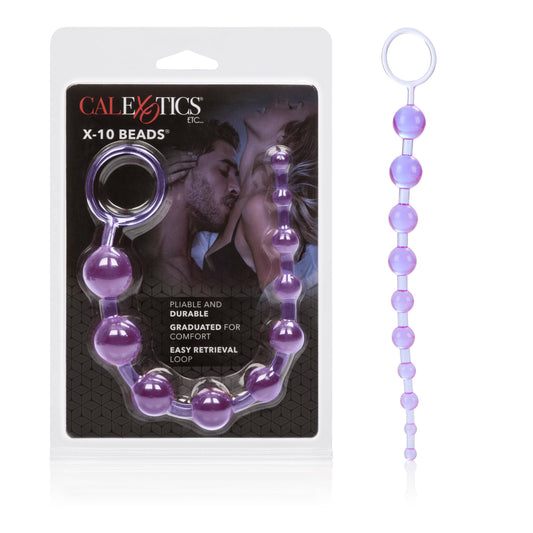 X-10 Beads - Purple | 716770017925 | Available at EroticWarehouse.com