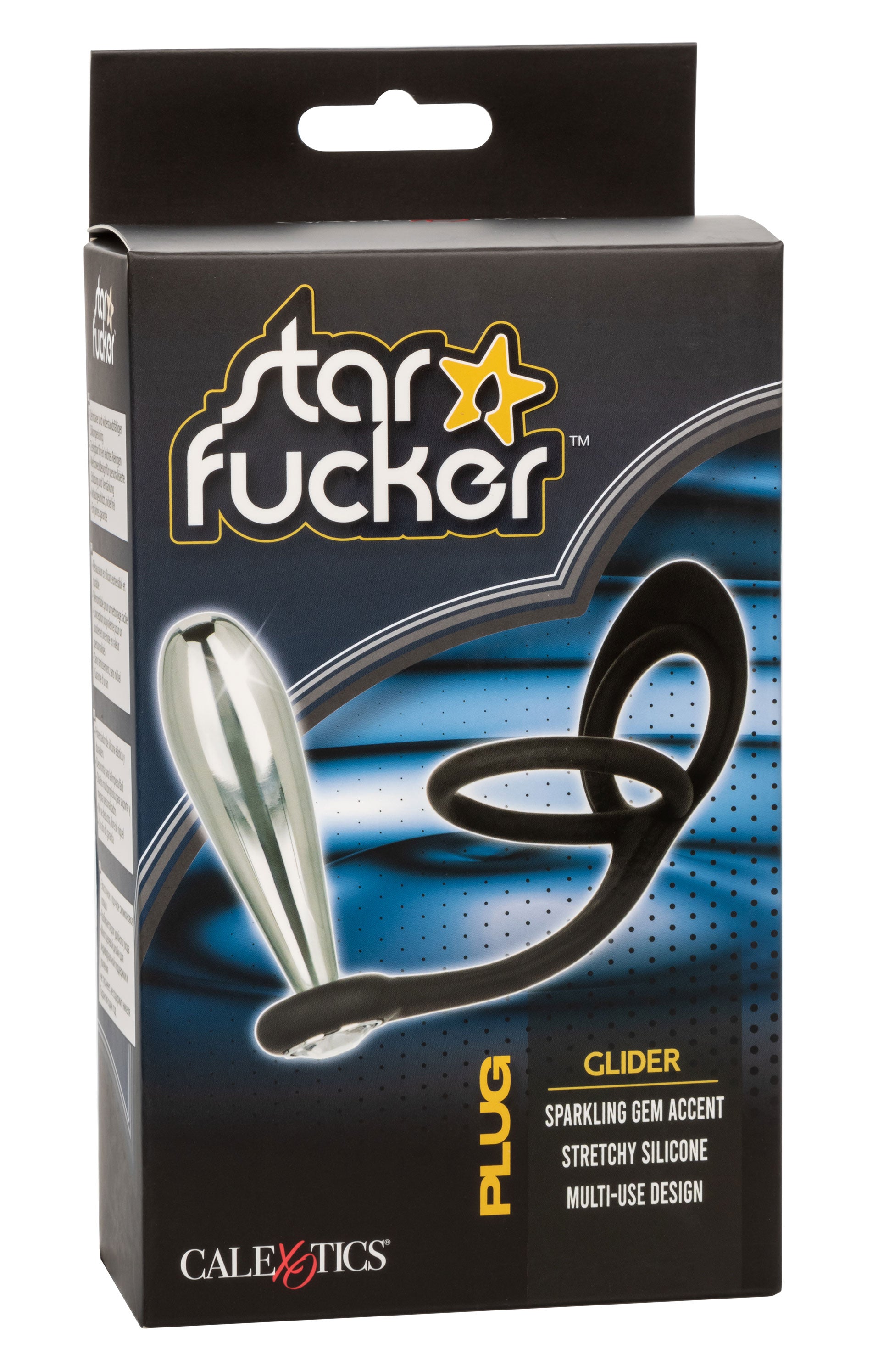 Star Fucker Glider Butt Plug | 716770102584 | Available at EroticWarehouse.com