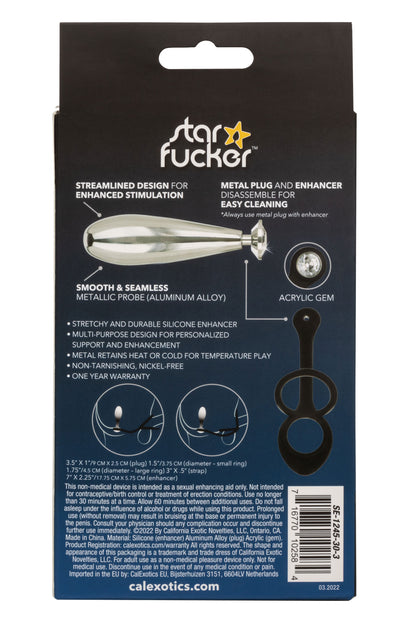 Star Fucker Glider Butt Plug | 716770102584 | Available at EroticWarehouse.com