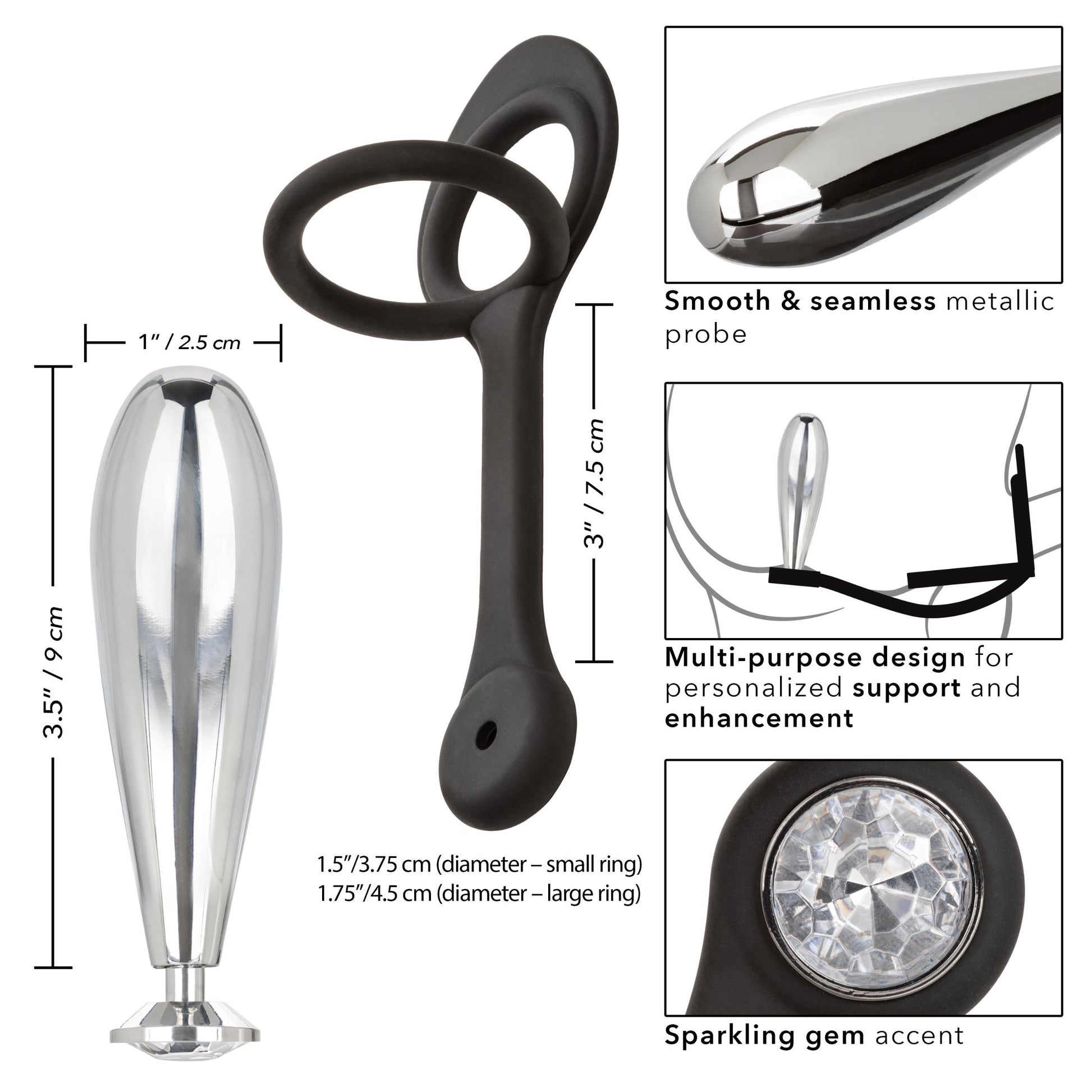 Star Fucker Glider Butt Plug | 716770102584 | Available at EroticWarehouse.com