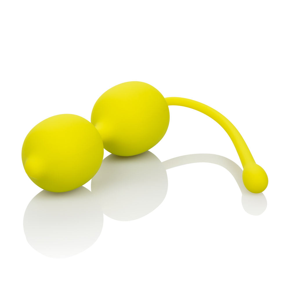 Kegel Training Set Lemon | 716770092625 | Available at EroticWarehouse.com
