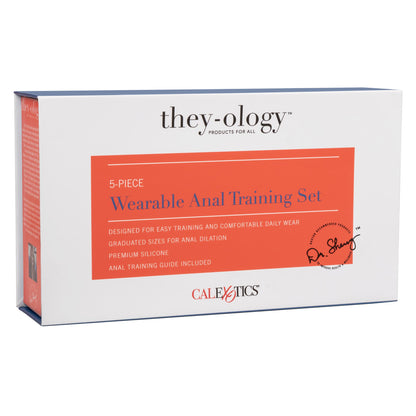 They-Ology 5-Piece Wearable Anal Training Set | 716770095459 | Available at EroticWarehouse.com