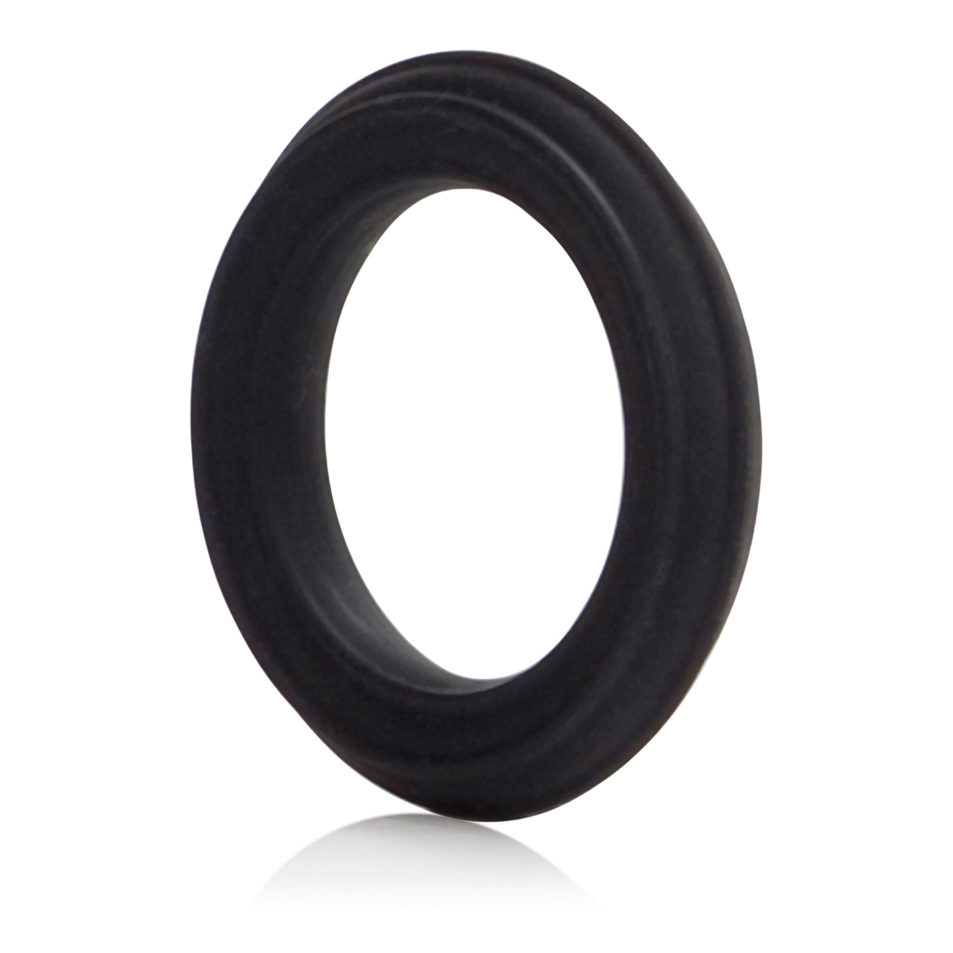 Caesar Silicone Ring - Black | 716770062352 | Available at EroticWarehouse.com