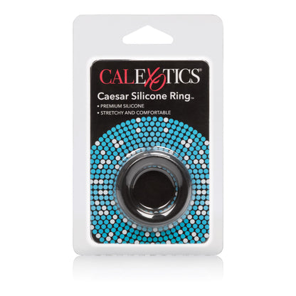 Caesar Silicone Ring - Black | 716770062352 | Available at EroticWarehouse.com