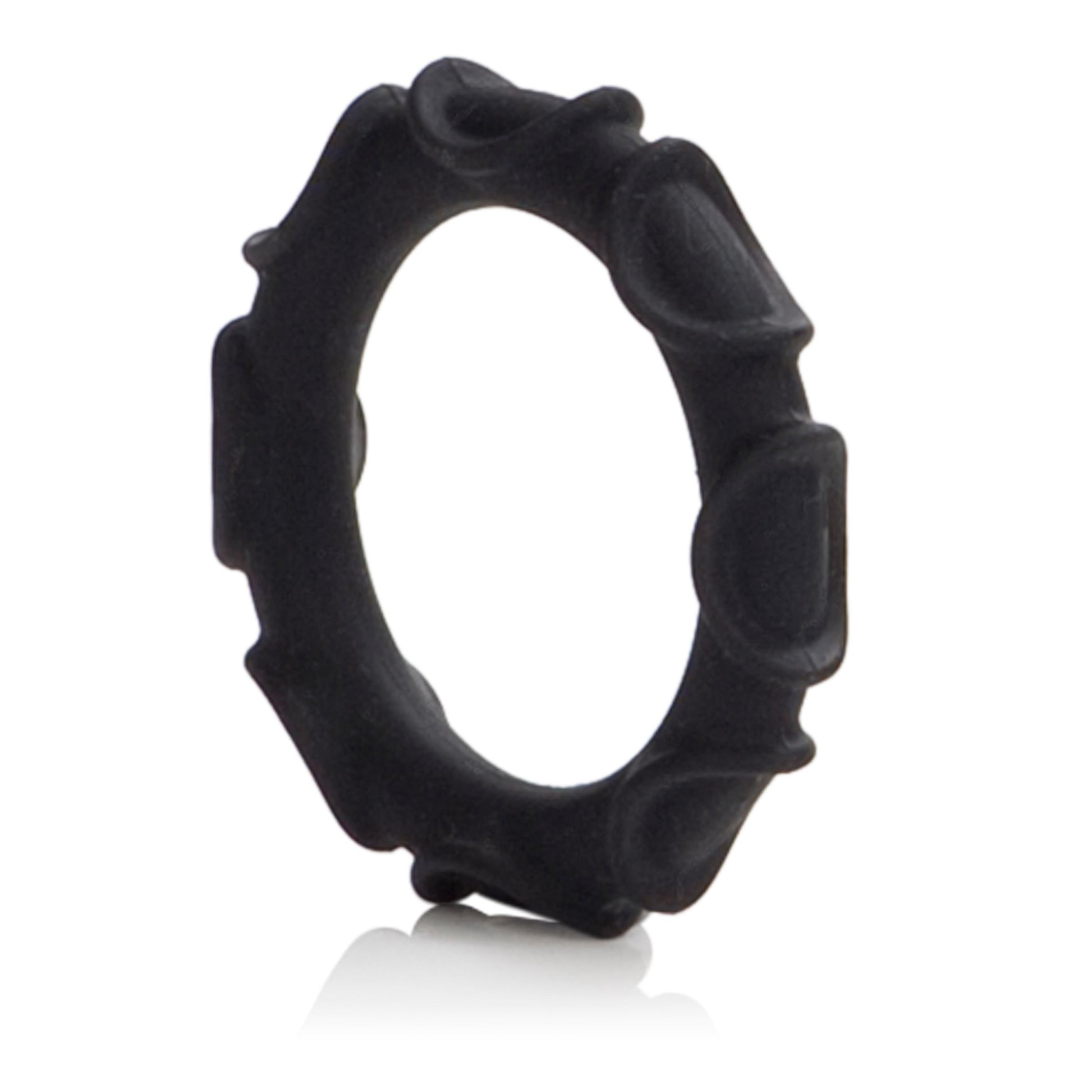 Atlas Silicone Ring - Black | 716770062376 | Available at EroticWarehouse.com