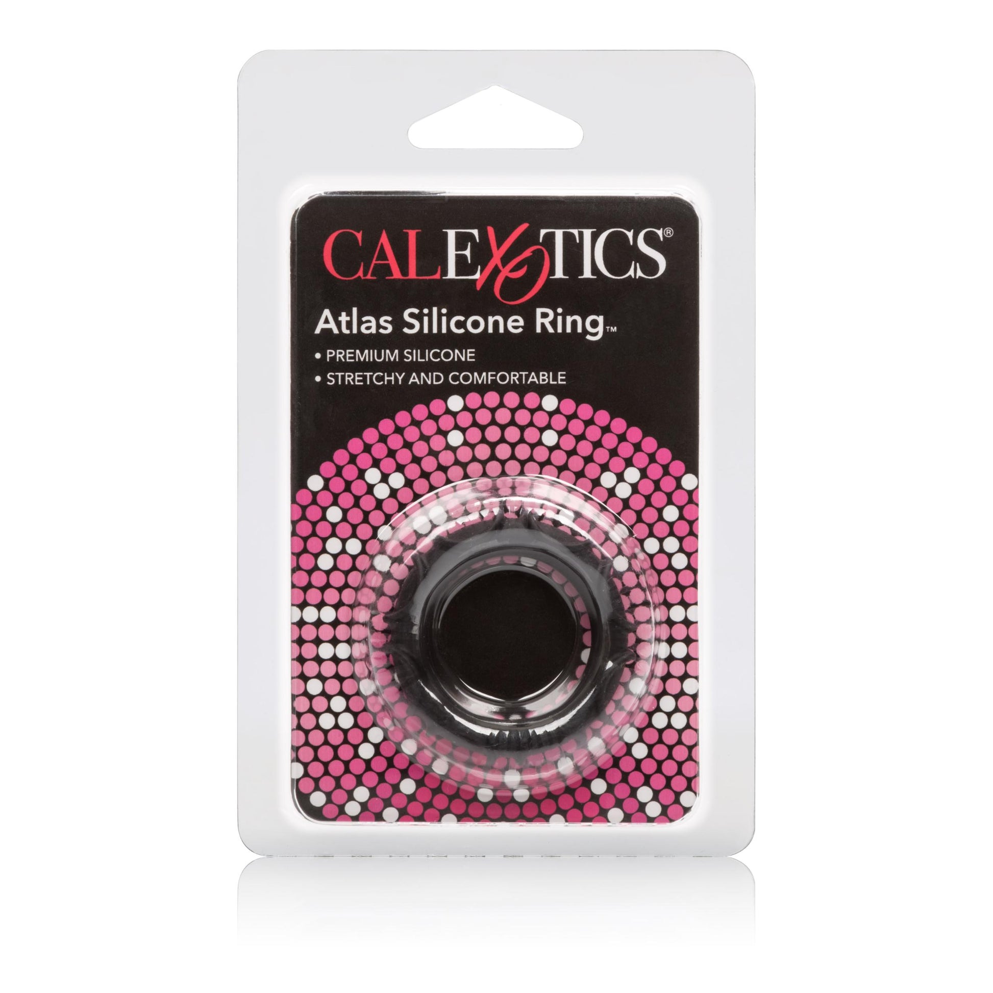 Atlas Silicone Ring - Black | 716770062376 | Available at EroticWarehouse.com