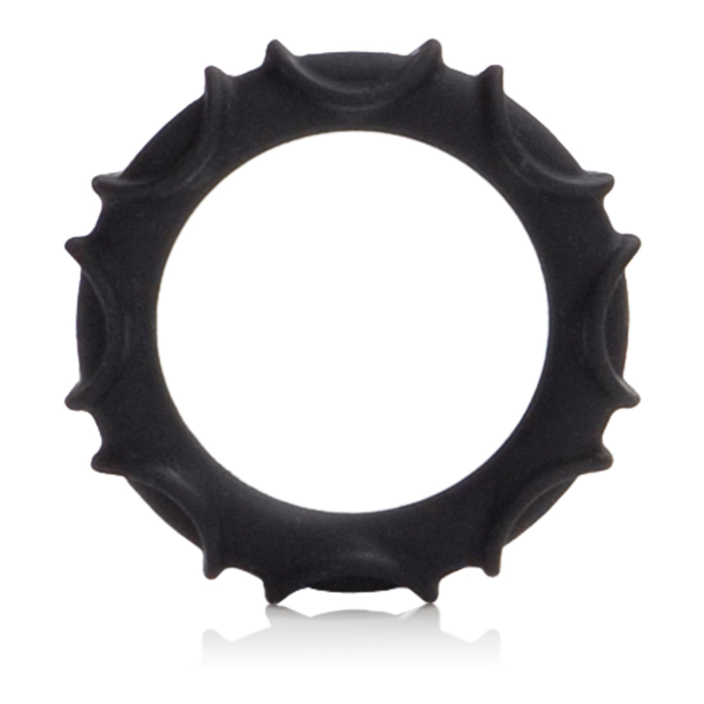Atlas Silicone Ring - Black | 716770062376 | Available at EroticWarehouse.com