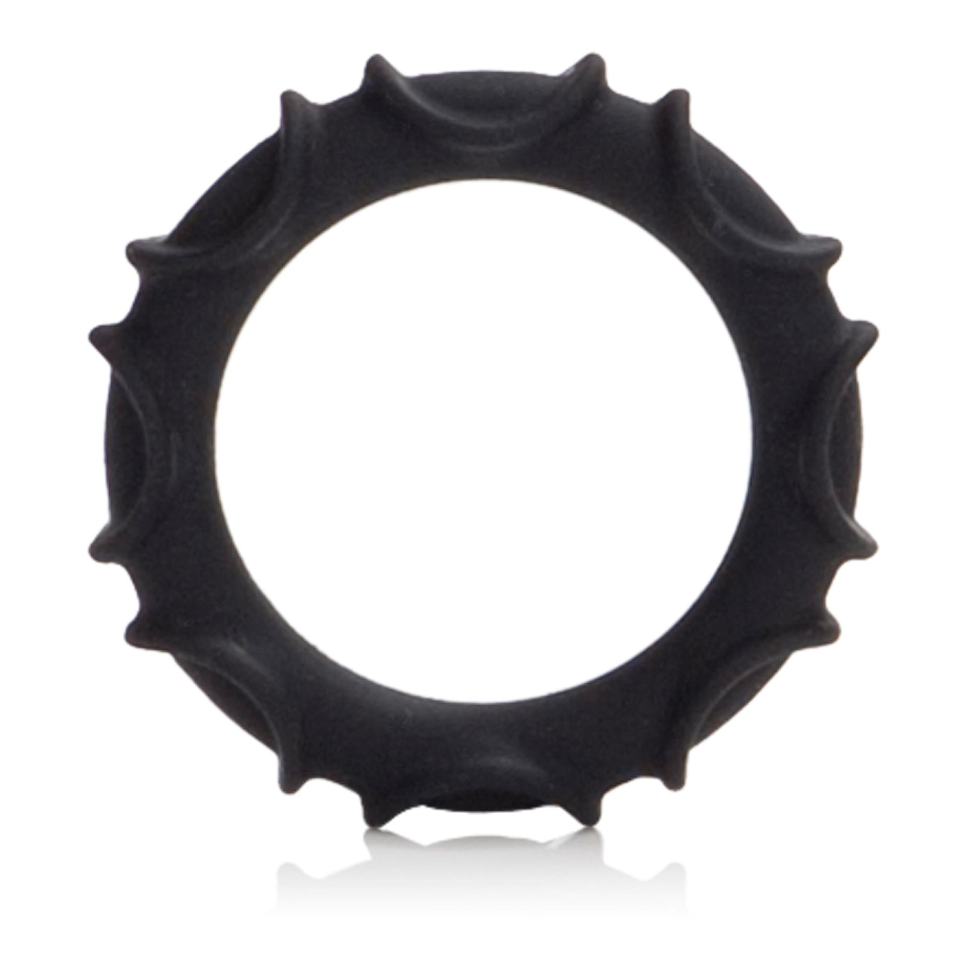 Atlas Silicone Ring - Black | 716770062376 | Available at EroticWarehouse.com