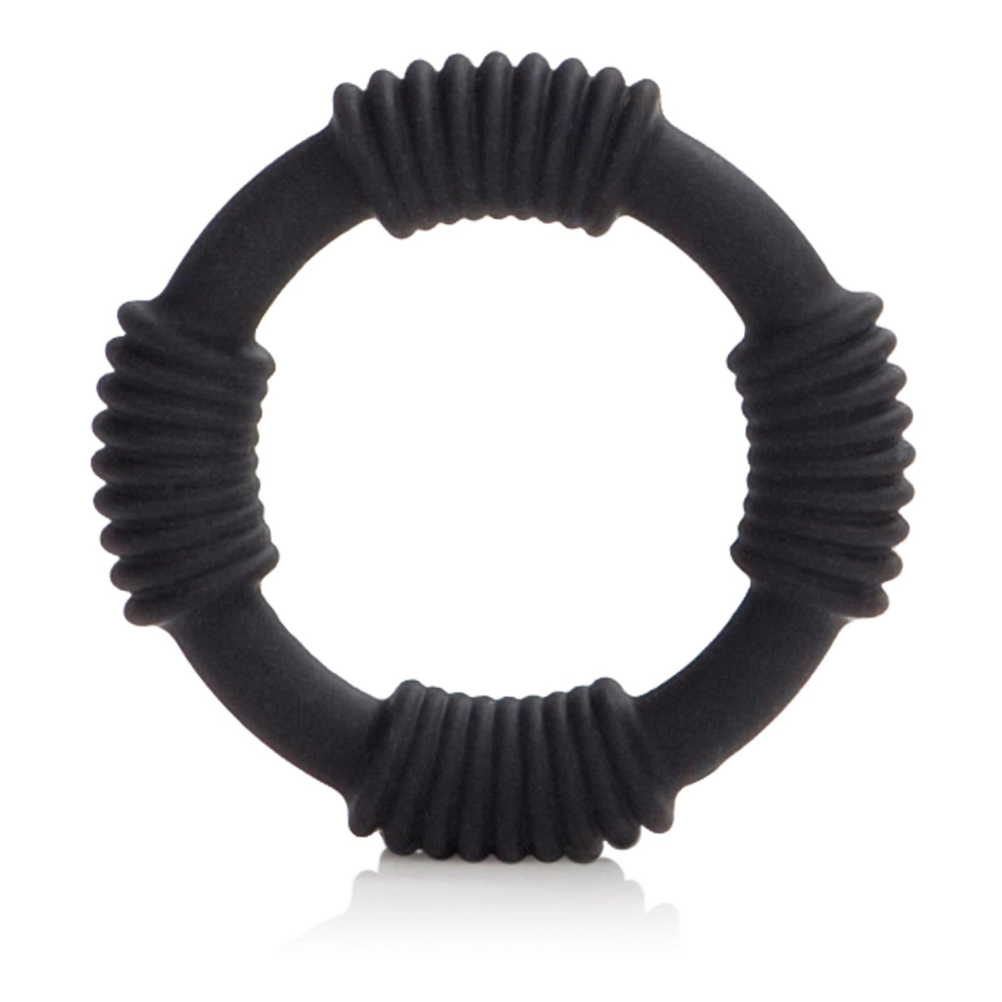 Hercules Silicone Ring - Black | 716770062390 | Available at EroticWarehouse.com