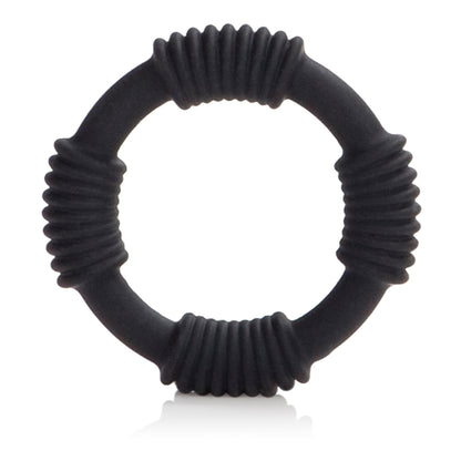 Hercules Silicone Ring - Black | 716770062390 | Available at EroticWarehouse.com