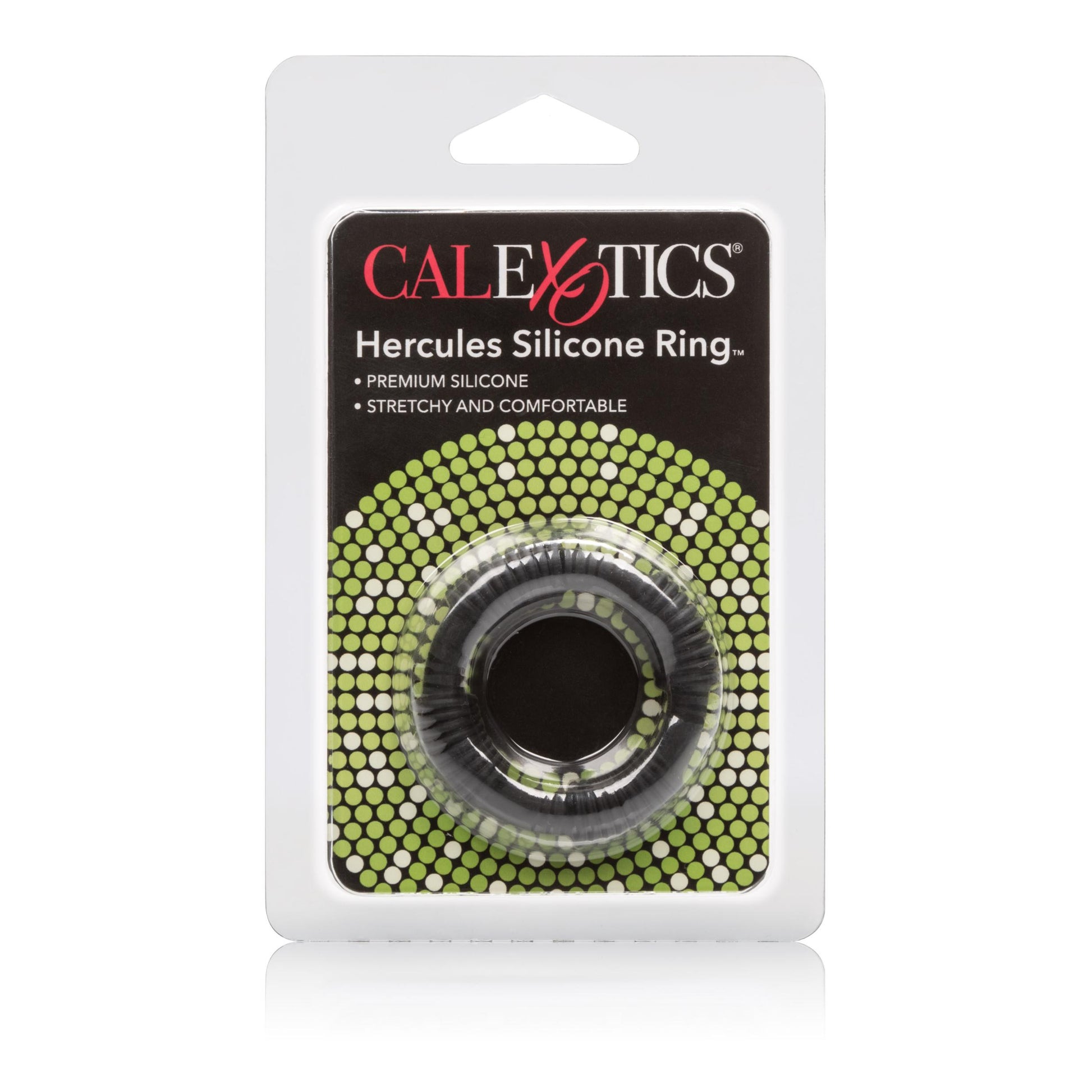 Hercules Silicone Ring - Black | 716770062390 | Available at EroticWarehouse.com