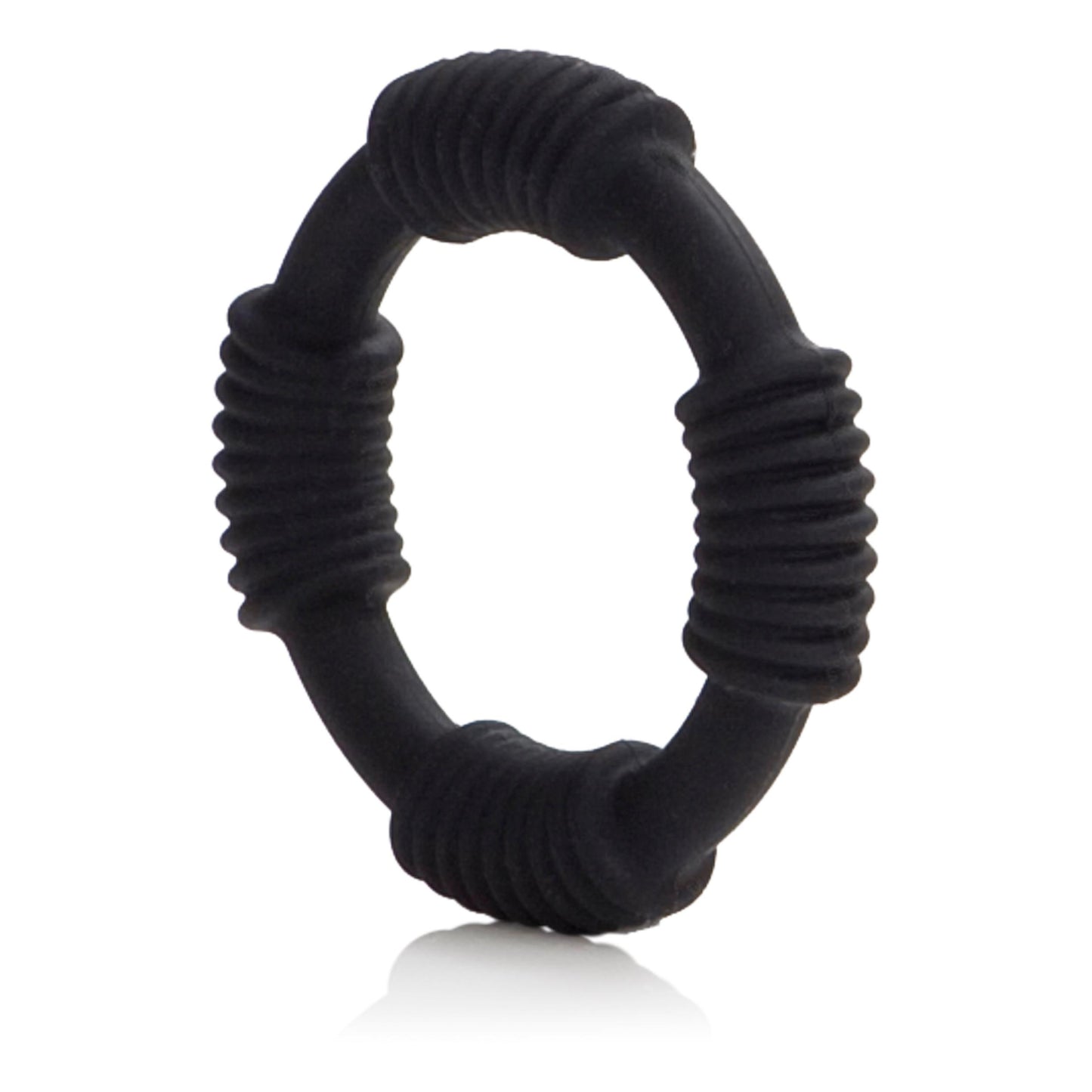 Hercules Silicone Ring - Black | 716770062390 | Available at EroticWarehouse.com