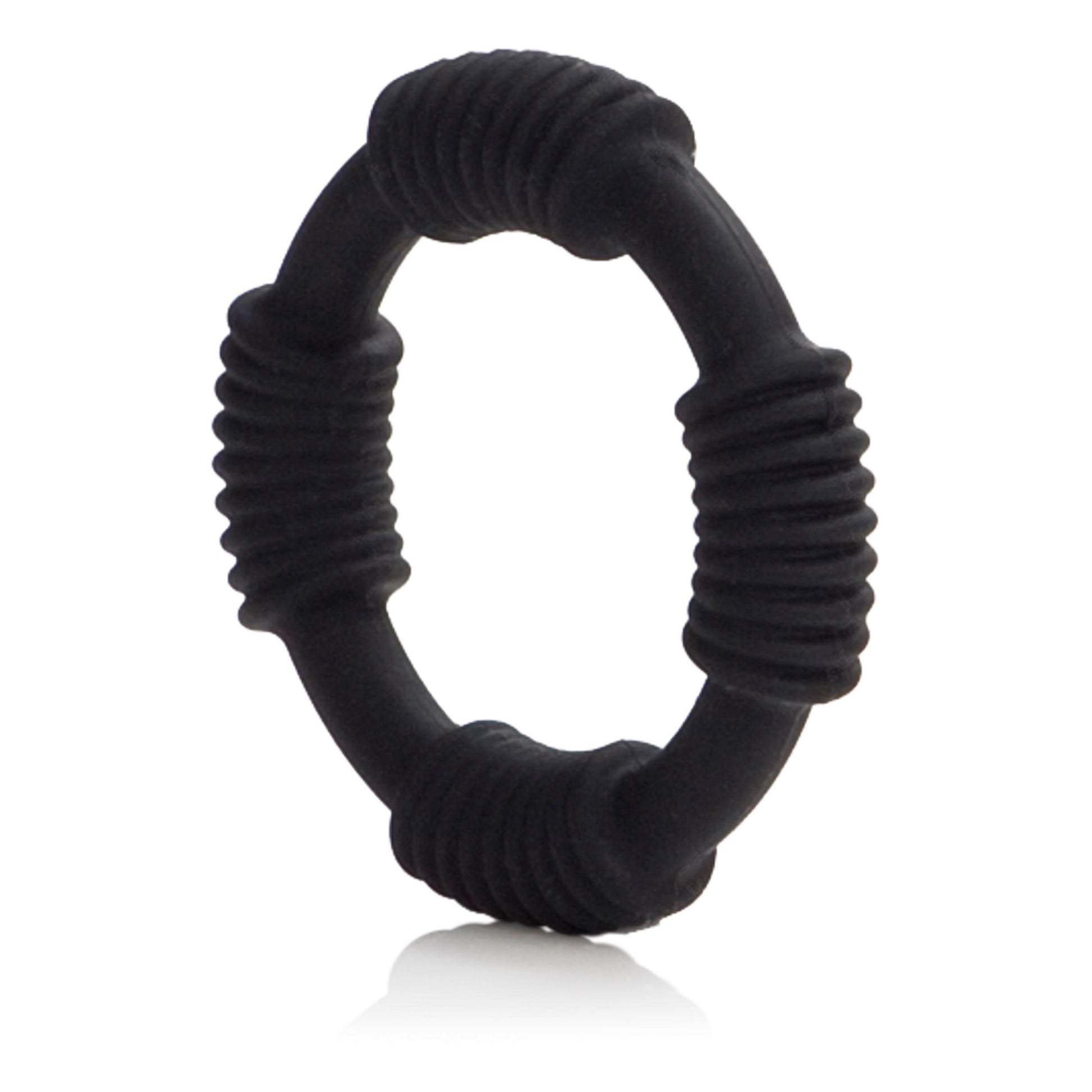 Hercules Silicone Ring - Black | 716770062390 | Available at EroticWarehouse.com