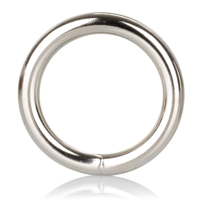 CalExotics Silver 1.25" Cock Ring - Small | 716770004352 | Available at EroticWarehouse.com