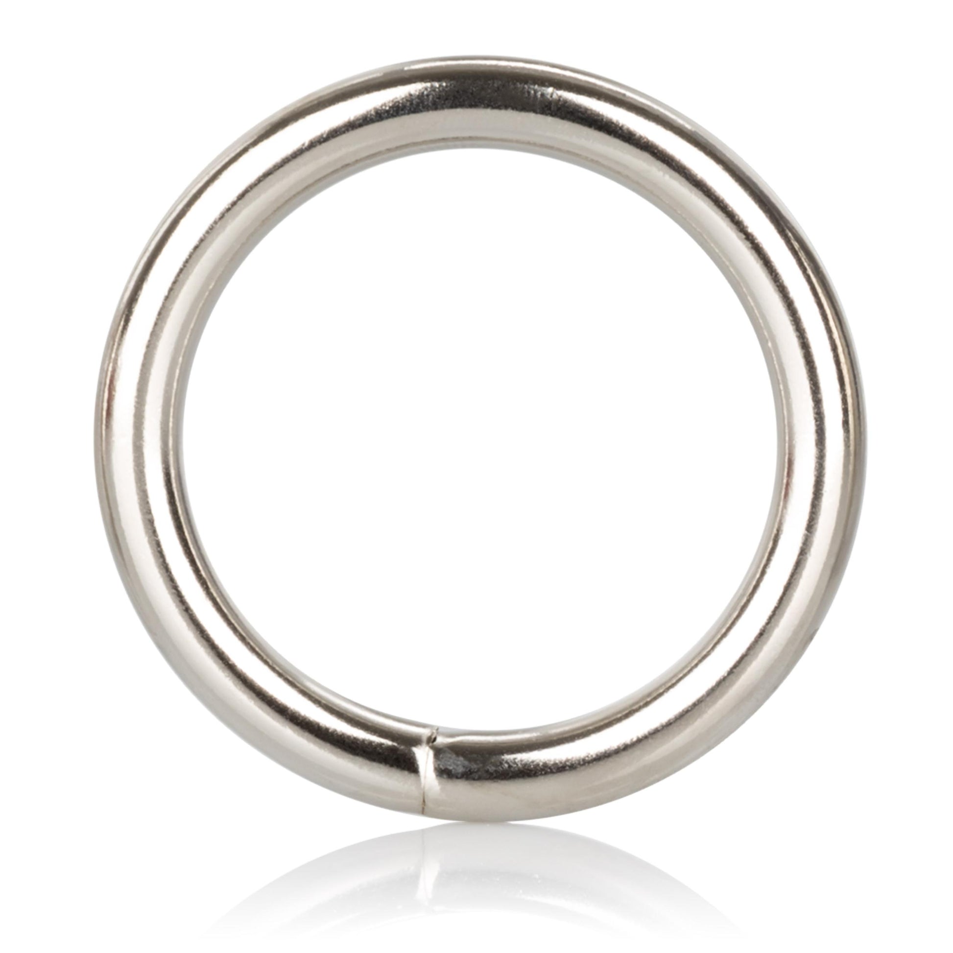 CalExotics Silver Cock Ring - Large | 716770004390 | Available at EroticWarehouse.com