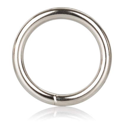 CalExotics Silver Cock Ring - Large | 716770004390 | Available at EroticWarehouse.com