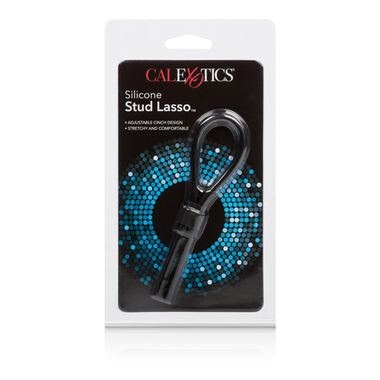 Silicone Stud Lasso - Black | 716770061959 | Available at EroticWarehouse.com
