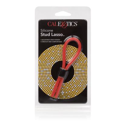 Silicone Stud Lasso - Red | 716770061966 | Available at EroticWarehouse.com