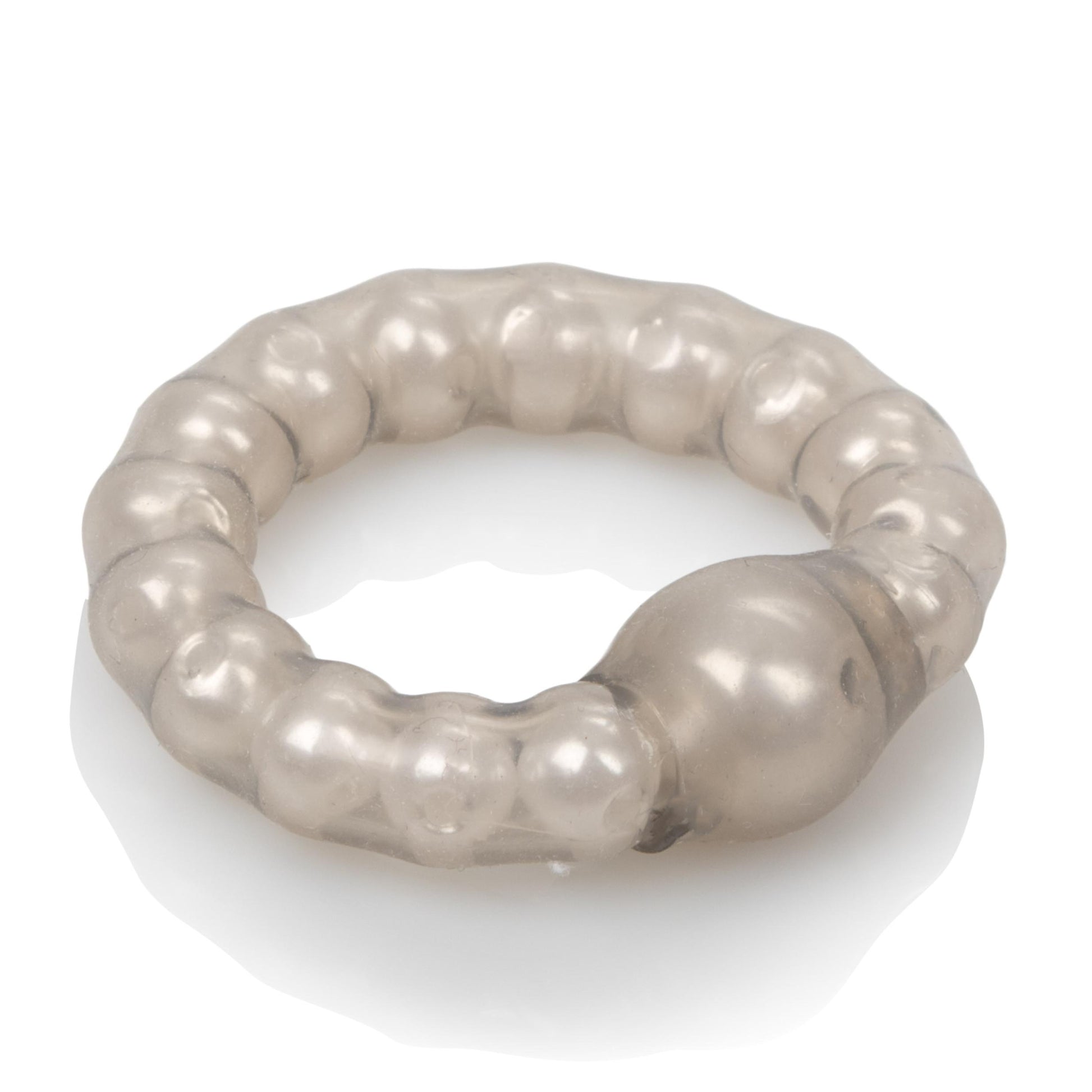 Pearl Beade Prolong Rings - Smoke | 716770033123 | Available at EroticWarehouse.com