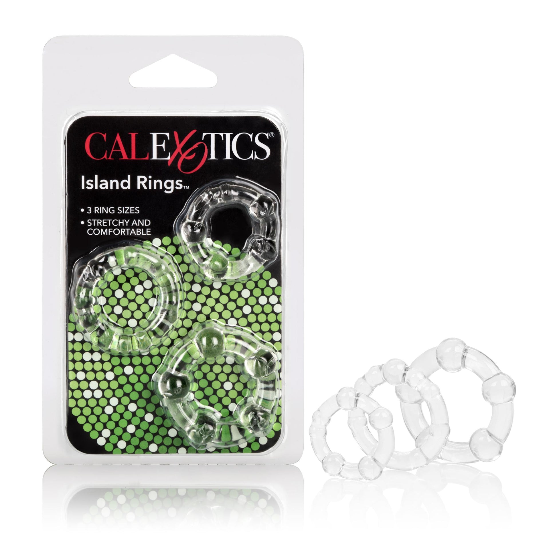Island Rings - Clear | 716770021151 | Available at EroticWarehouse.com