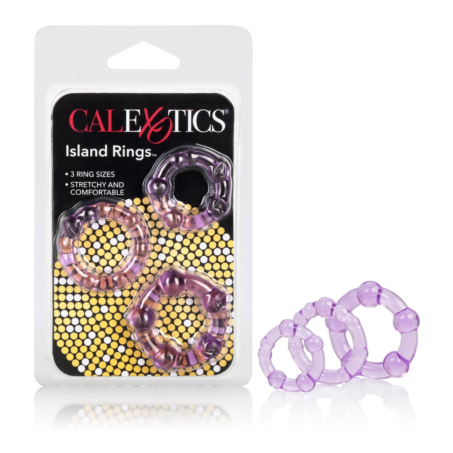 Island Rings - Purple | 716770021175 | Available at EroticWarehouse.com