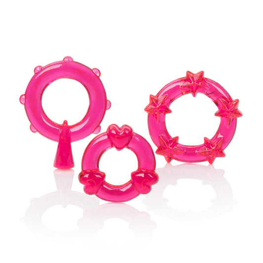 Magic C-Rings - Red | 716770055699 | Available at EroticWarehouse.com
