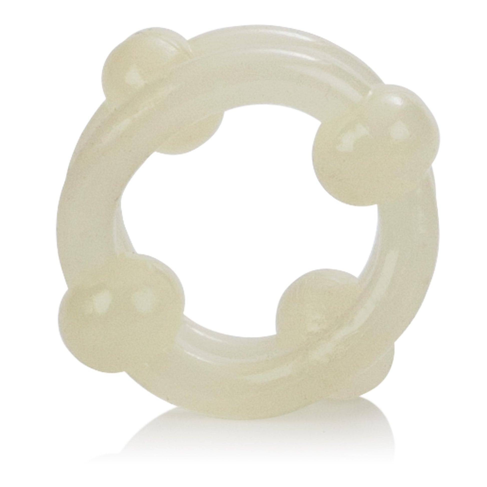 Island Rings Double Stacker - Glow-in-the-Dark | 716770022783 | Available at EroticWarehouse.com