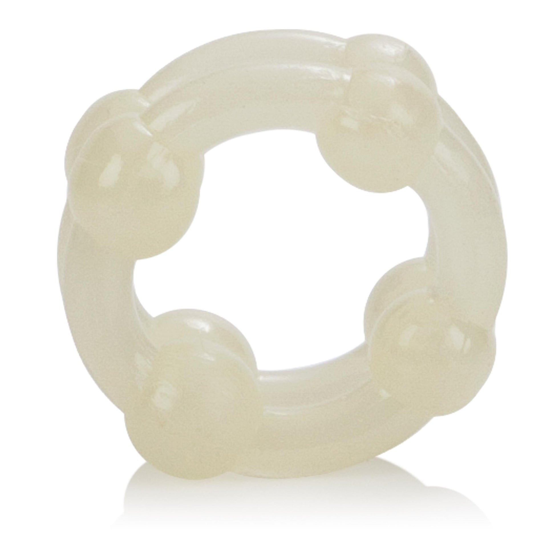 Island Rings Double Stacker - Glow-in-the-Dark | 716770022783 | Available at EroticWarehouse.com