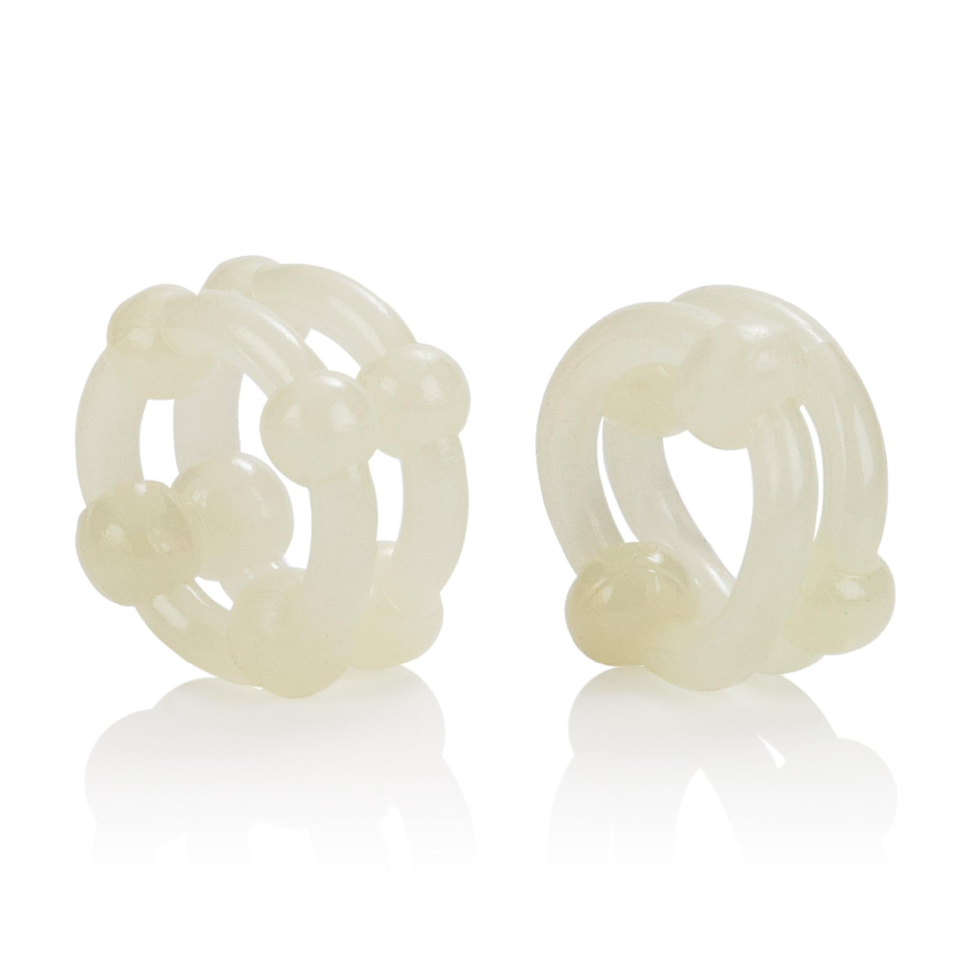 Island Rings Double Stacker - Glow-in-the-Dark | 716770022783 | Available at EroticWarehouse.com