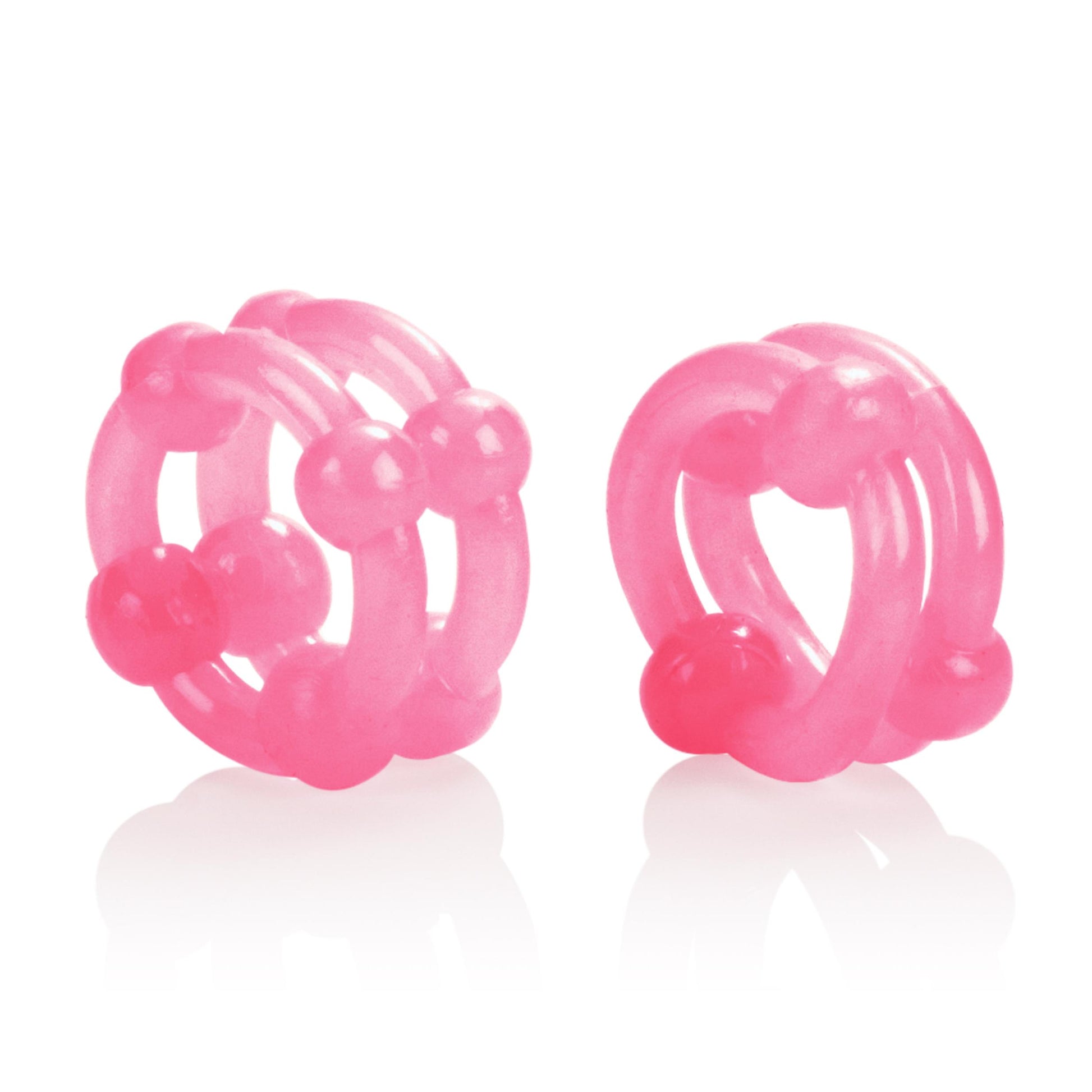 Island Rings - Double Stacker - Pink | 716770022790 | Available at EroticWarehouse.com