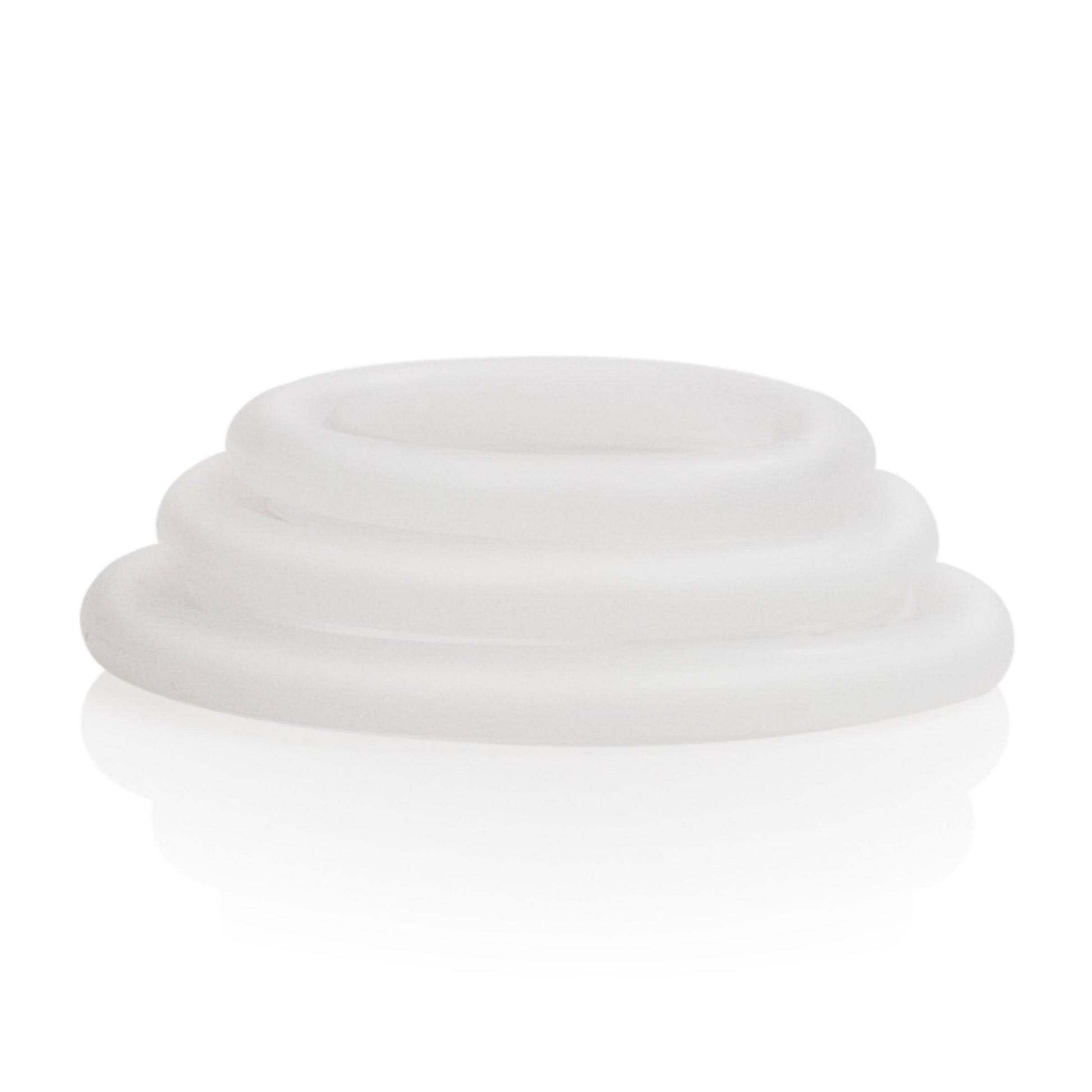 Silicone Support Rings - Clear | 716770062468 | Available at EroticWarehouse.com