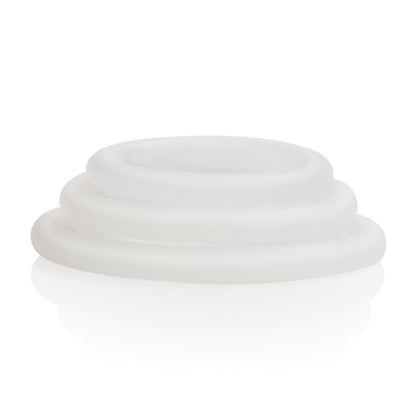 Silicone Support Rings - Clear | 716770062468 | Available at EroticWarehouse.com
