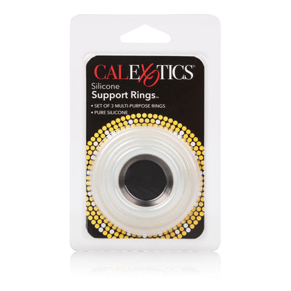 Silicone Support Rings - Clear | 716770062468 | Available at EroticWarehouse.com