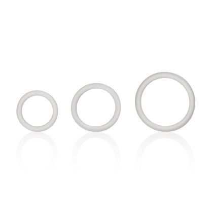 Silicone Support Rings - Clear | 716770062468 | Available at EroticWarehouse.com