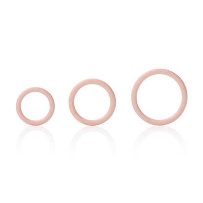 Silicone Support Rings - Ivory | 716770062482 | Available at EroticWarehouse.com